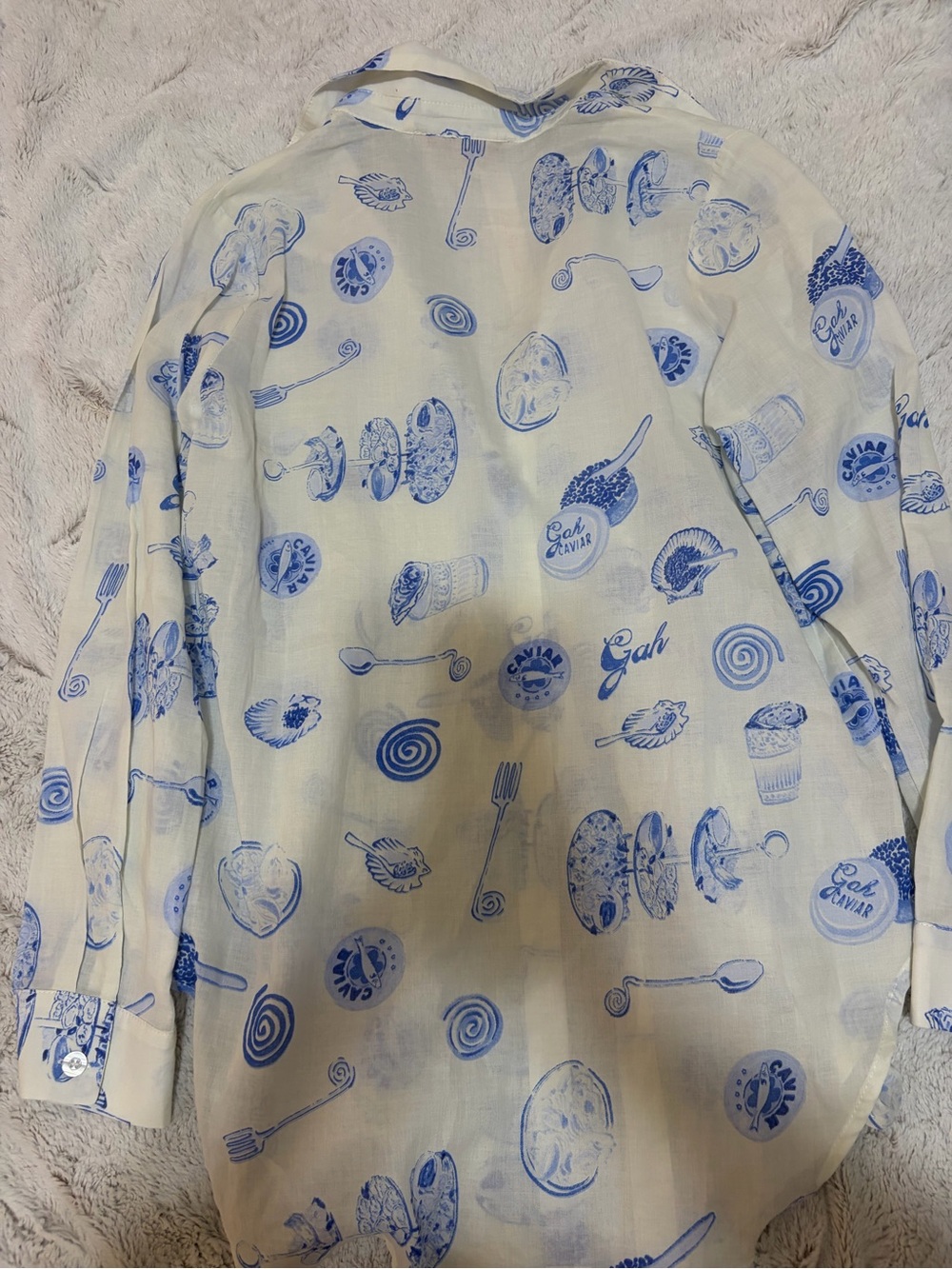 Lisa Says Gah Caviar Dreams Button Up - Picture 6 of 6